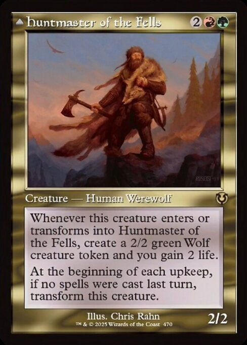 Huntmaster of the Fells // Ravager of the Fells (INR) (470) / Retro Frame