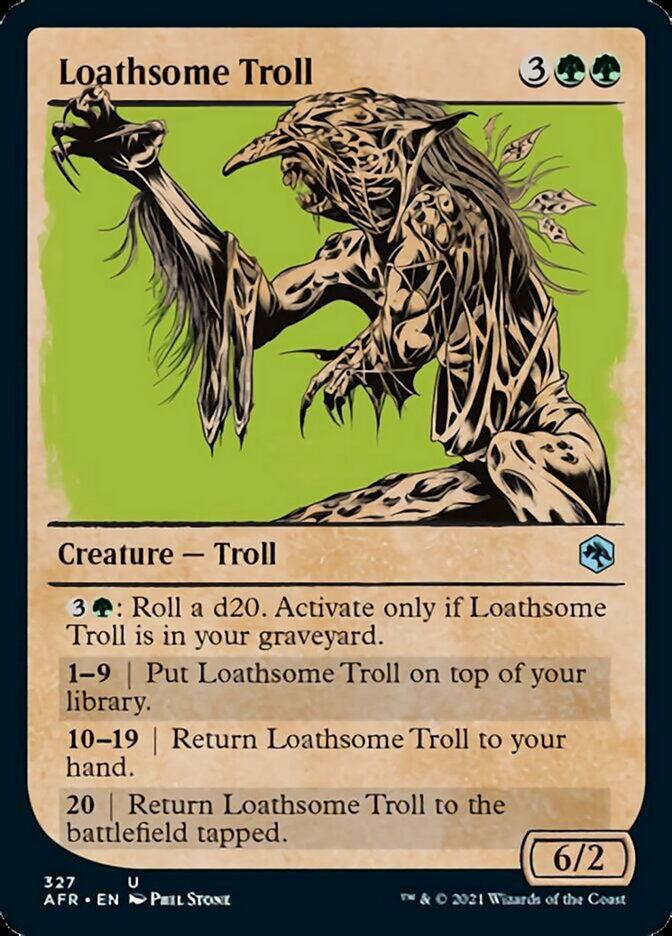 Loathsome Troll (AFR) / Showcase