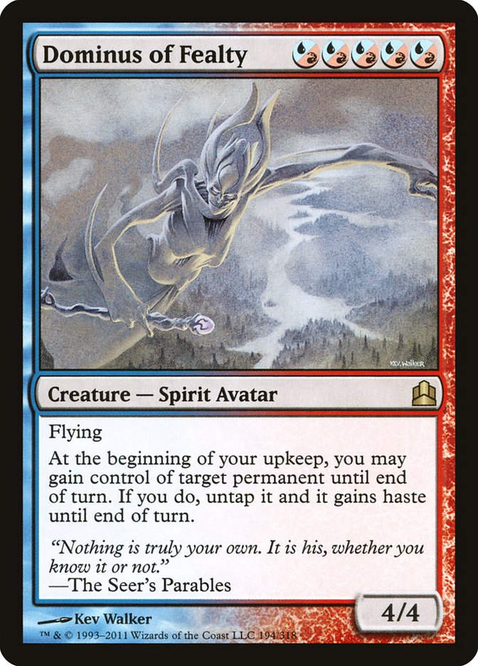 Dominus of Fealty (cmd)