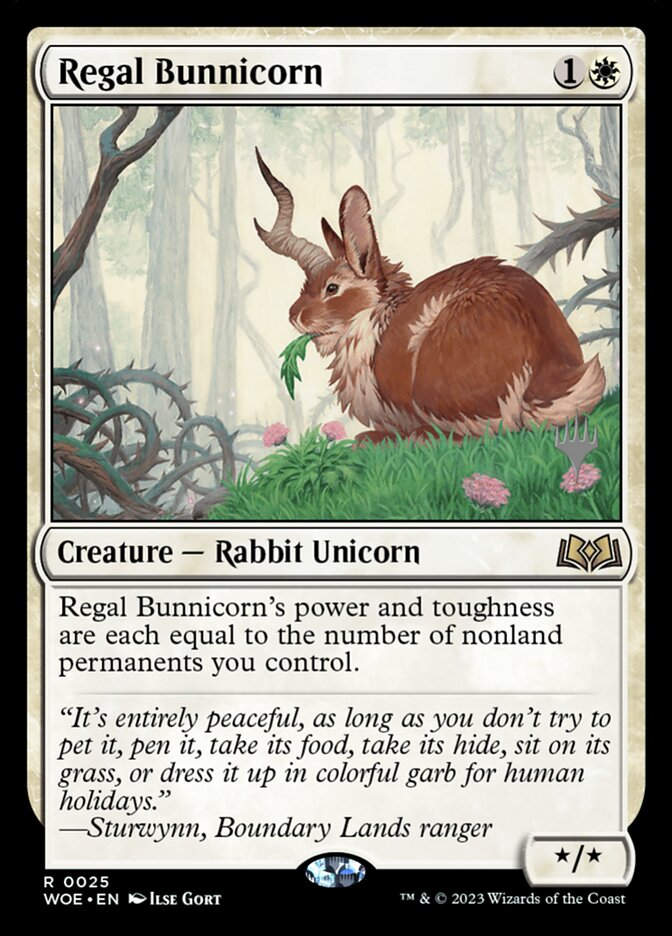 Regal Bunnicorn (PWOE) (25p)