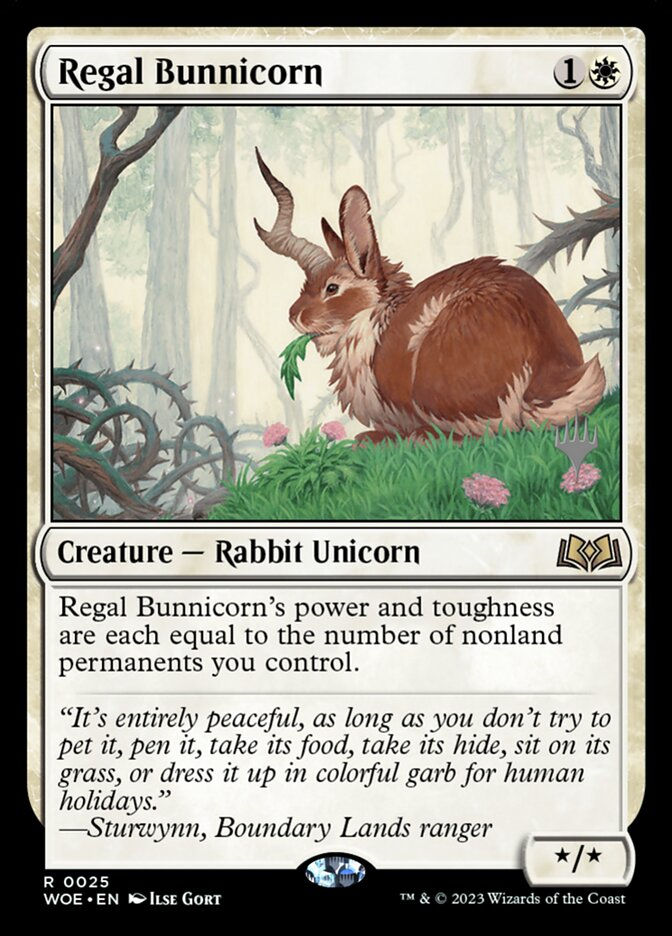 Regal Bunnicorn (PWOE) (25p)