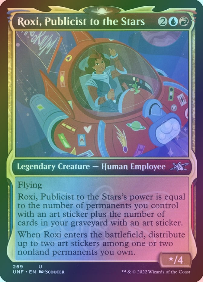 Roxi, Publicist to the Stars (UNF) (269) / Showcase / Foil