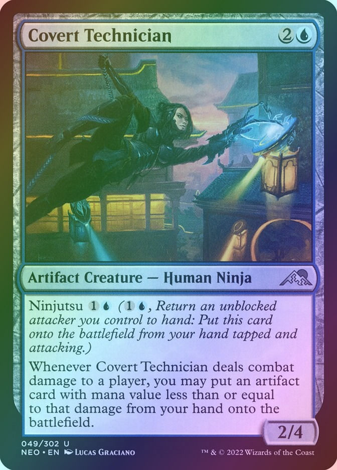Covert Technician (NEO) (49) / Foil