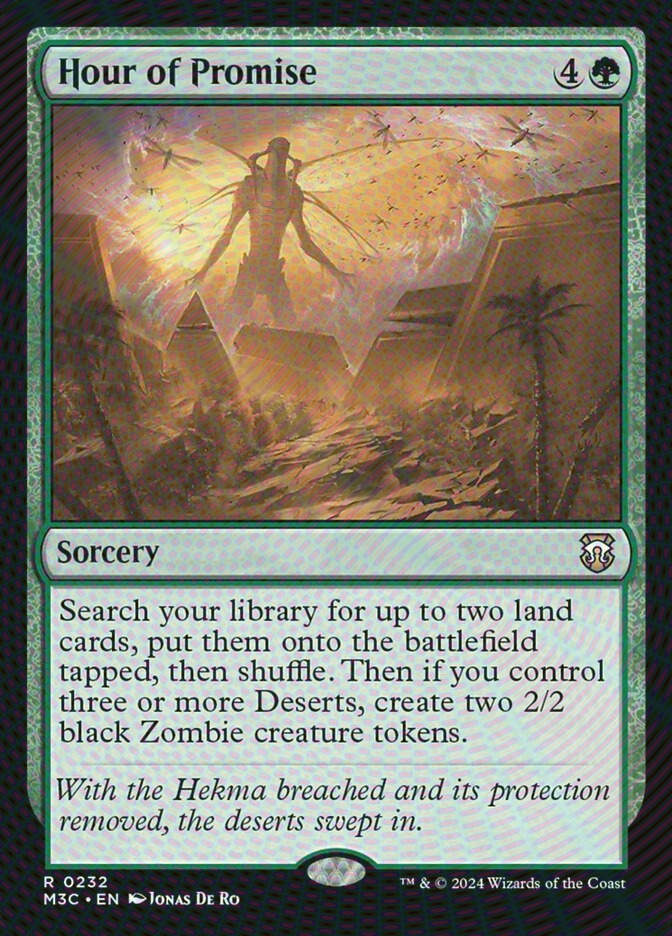 Hour of Promise (M3C) (232) / Ripple Foil