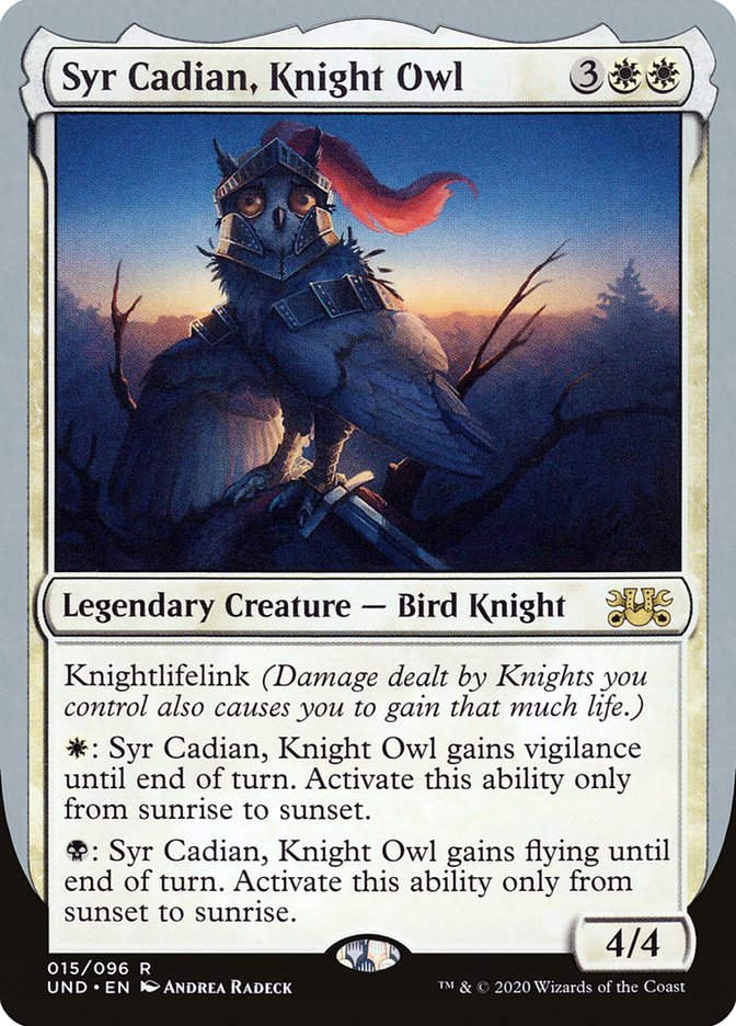 Syr Cadian, Knight Owl (UND) (15)