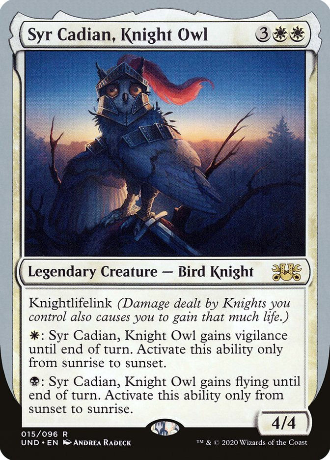 Syr Cadian, Knight Owl (UND) (15)