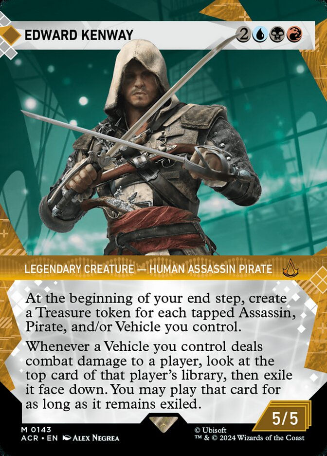 Edward Kenway (ACR) (143) / Borderless / Showcase
