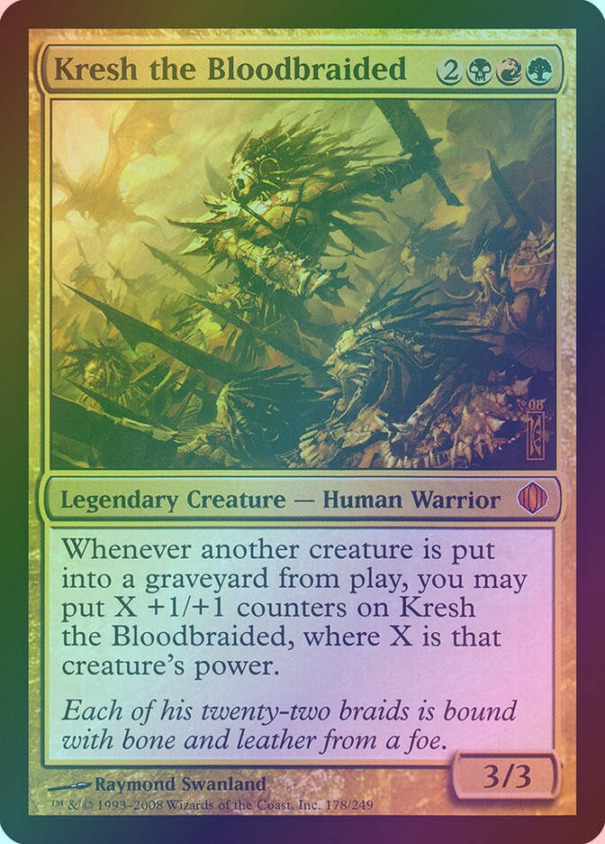Kresh the Bloodbraided (ALA) (178) / Foil