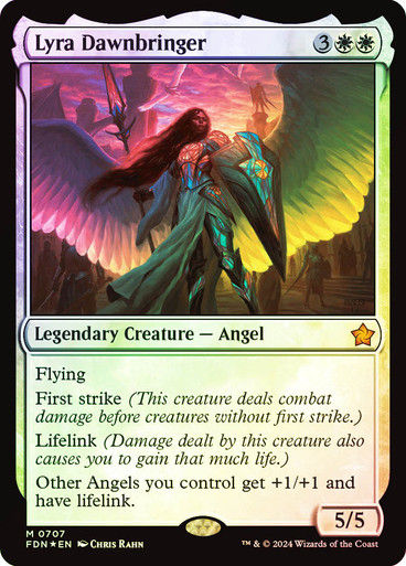 Lyra Dawnbringer (FDN) (707) / Foil (Starter)