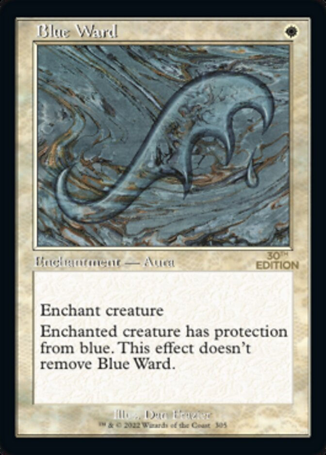 Blue Ward (30a) / Retro Frame