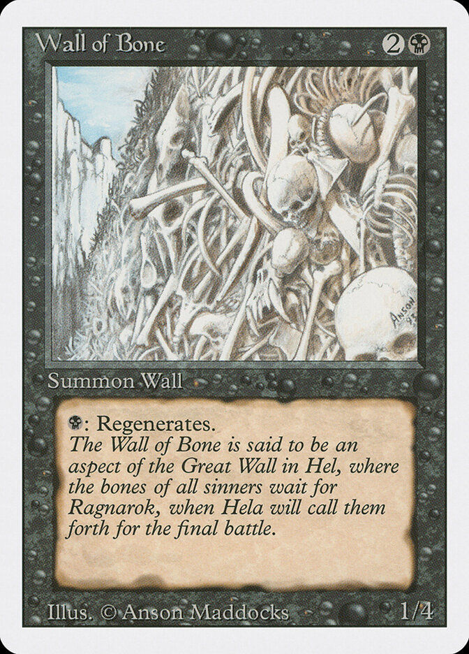 Wall of Bone (3ED) (134)
