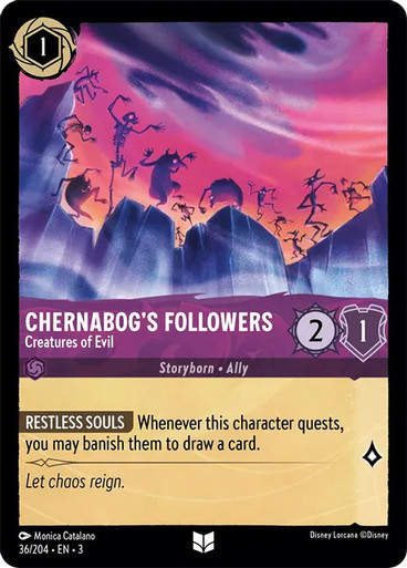 Chernabog's Followers - Creatures of Evil (LOR_ITI)