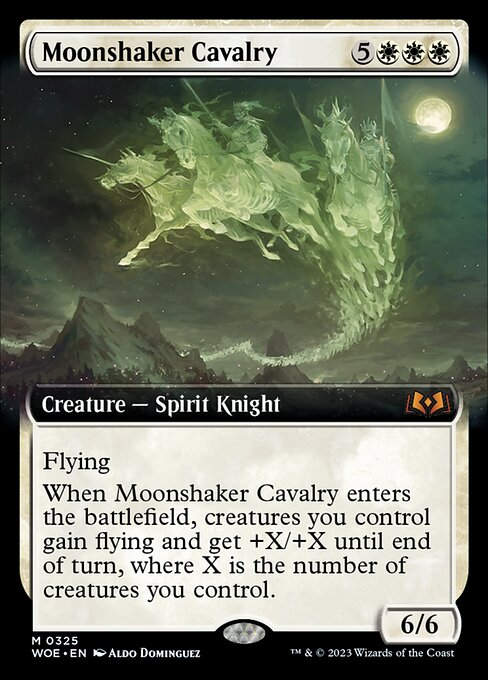 Moonshaker Cavalry (woe) / Extended Art