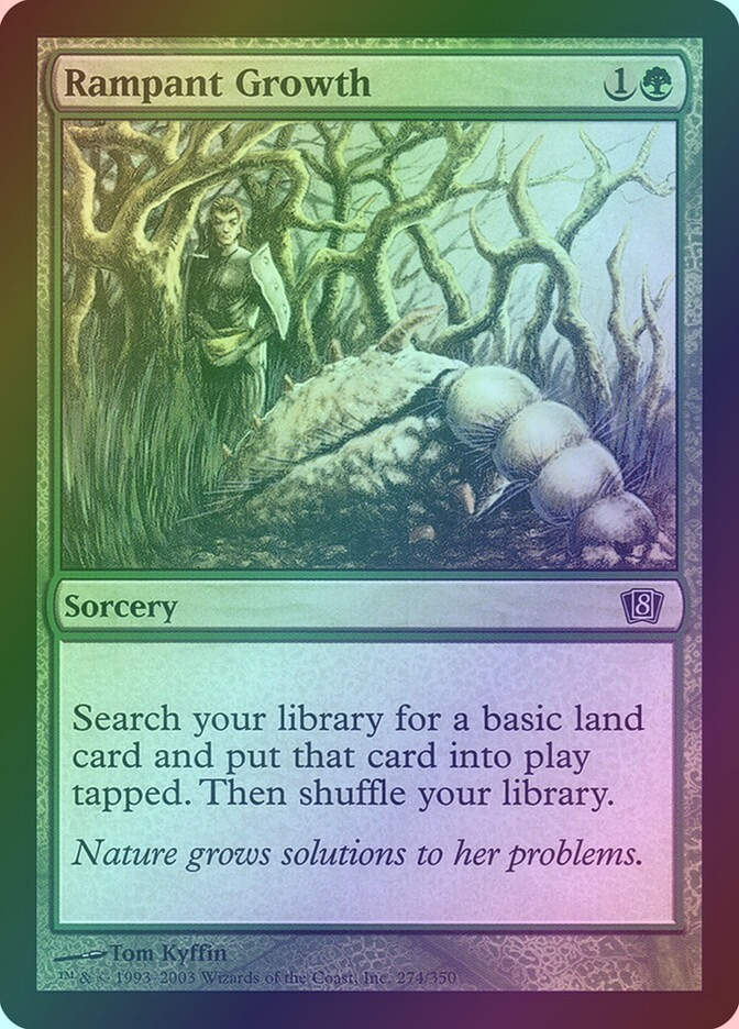 Rampant Growth (8ED) (274★) / Foil