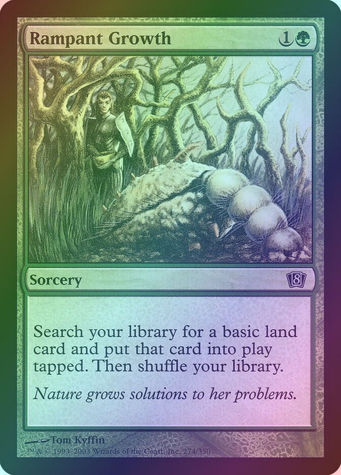 Rampant Growth (8ED) (274★) / Foil