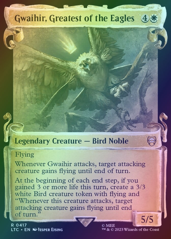 Gwaihir, Greatest of the Eagles (LTC) (417) / Showcase / Foil