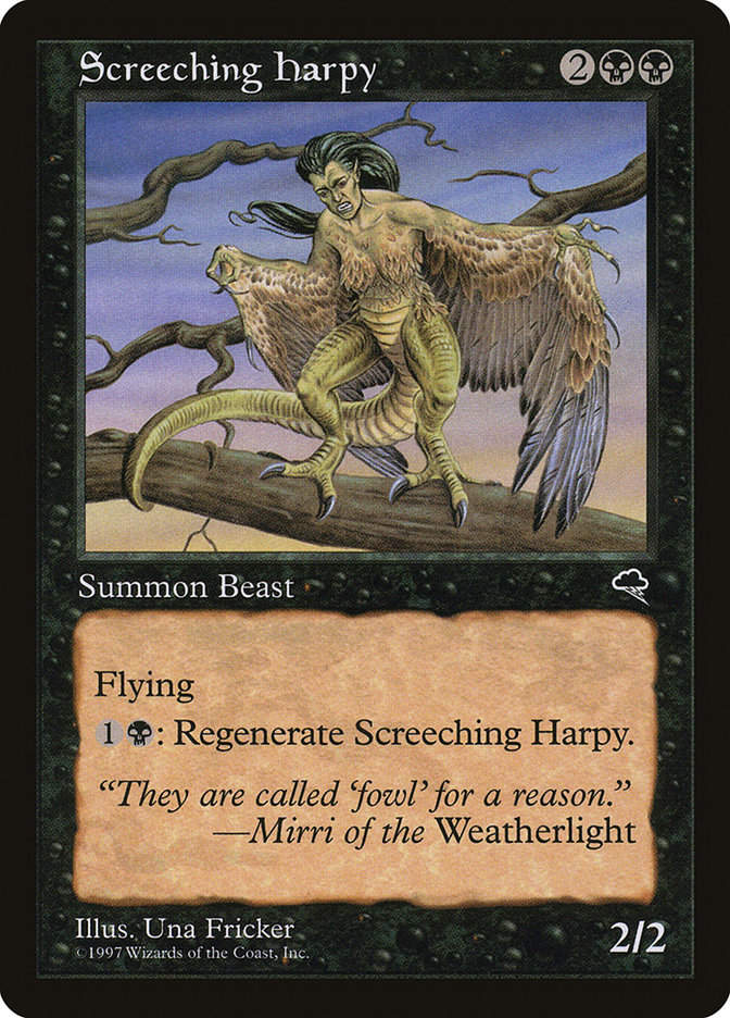 Screeching Harpy (TMP) (155)
