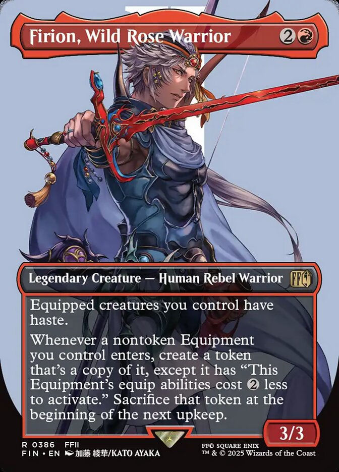 Firion, Wild Rose Warrior (FIN) (386) / Borderless