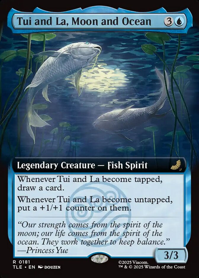 Tui and La, Moon and Ocean (TLE) (181) / Extended Art