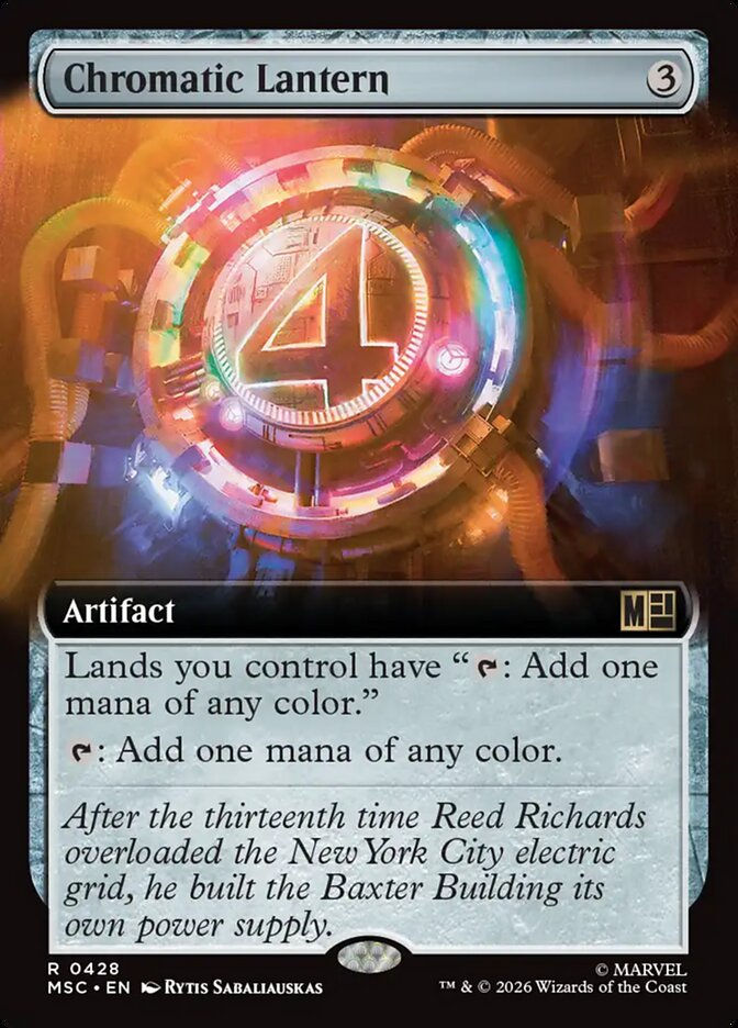 Chromatic Lantern (MSC) (428) / Extended Art