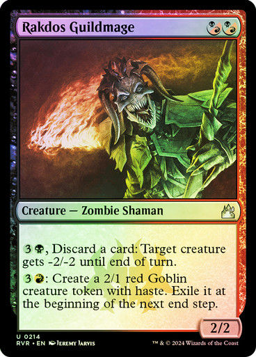 Rakdos Guildmage (rvr) (214) / Foil