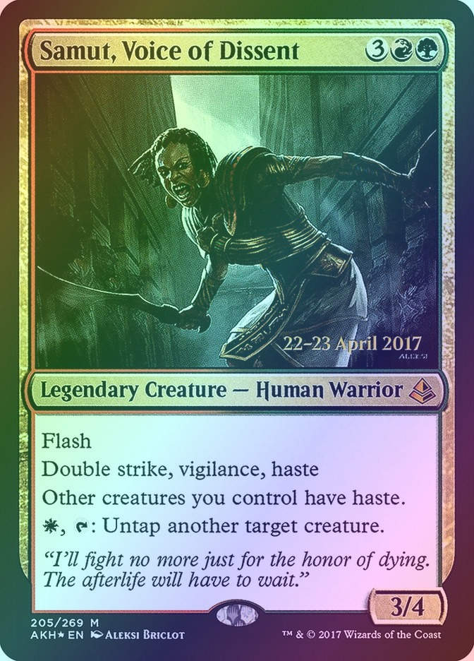 Samut, Voice of Dissent (PAKH) (205s) / Foil