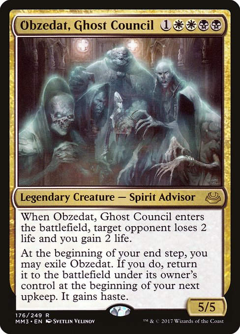 Obzedat, Ghost Council (MM3)