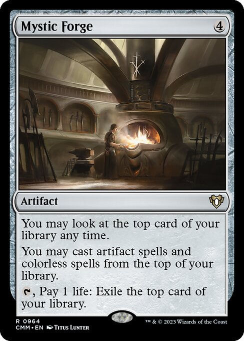 Mystic Forge (cmm) (Commander Deck)