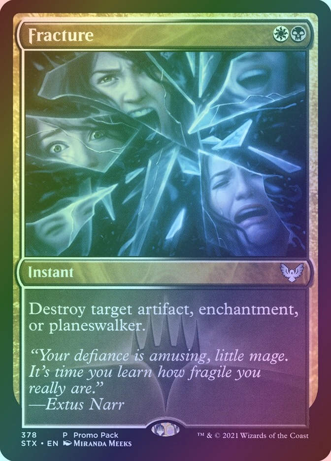 Fracture (STX) (378) / Foil