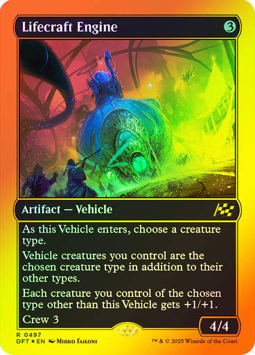 Lifecraft Engine (DFT) (497) / First Place Foil