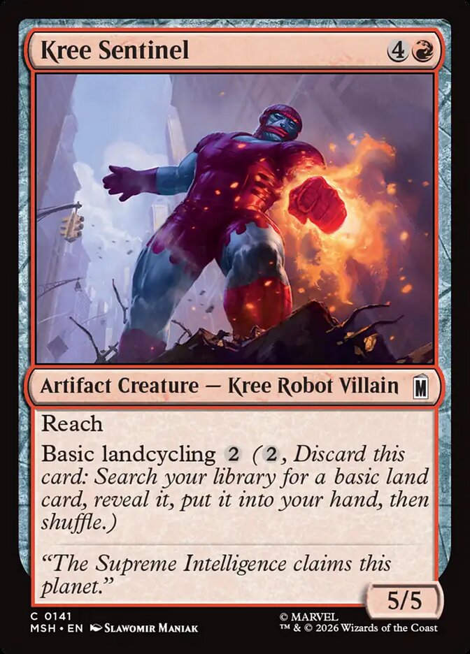 Kree Sentinel (MSH) (141)