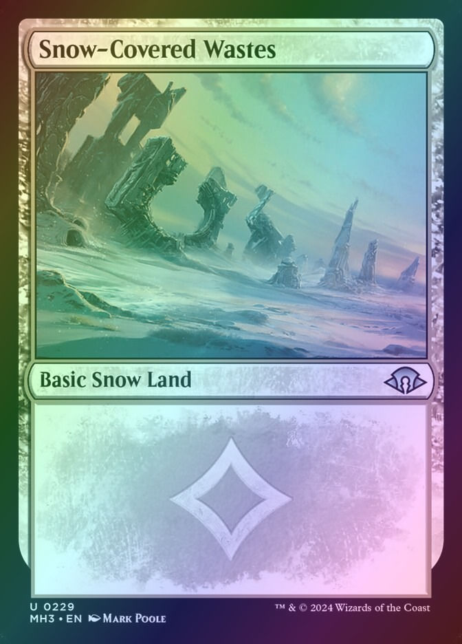 Snow-Covered Wastes (MH3) (229) / Foil