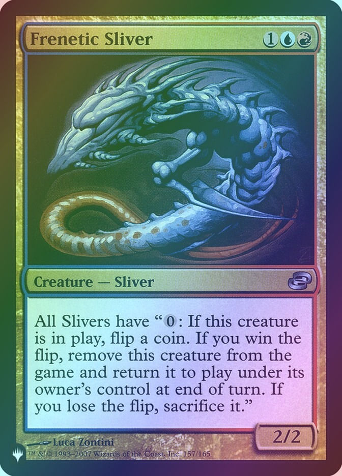 Frenetic Sliver (PLST) (PLC-157) / Foil