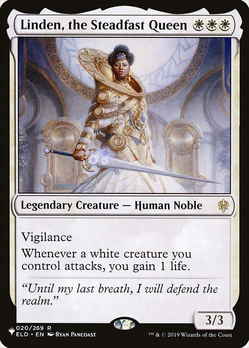 Linden, the Steadfast Queen (PLST) (ELD-20)