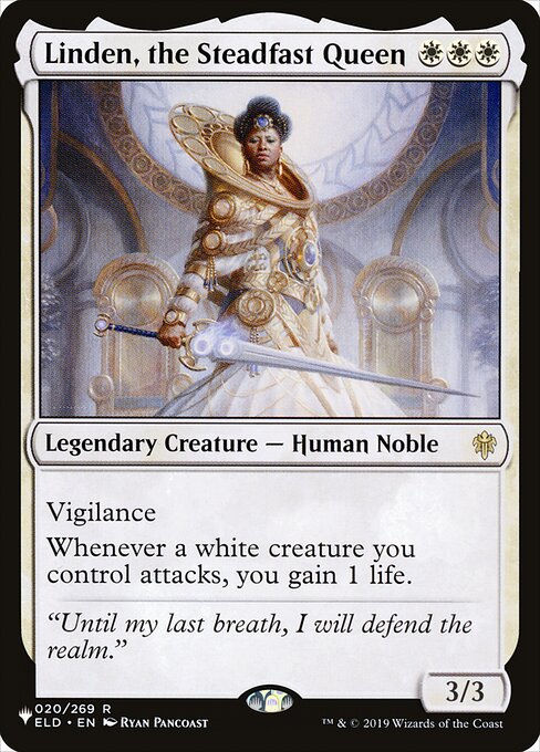 Linden, the Steadfast Queen (PLST) (ELD-20)