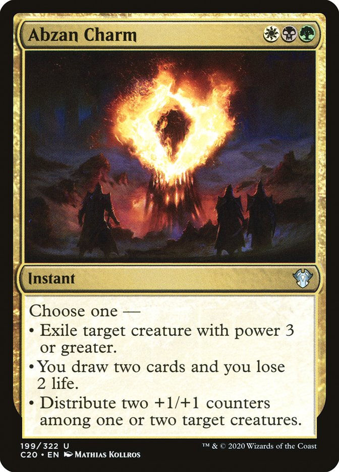 Abzan Charm (C20) (199)