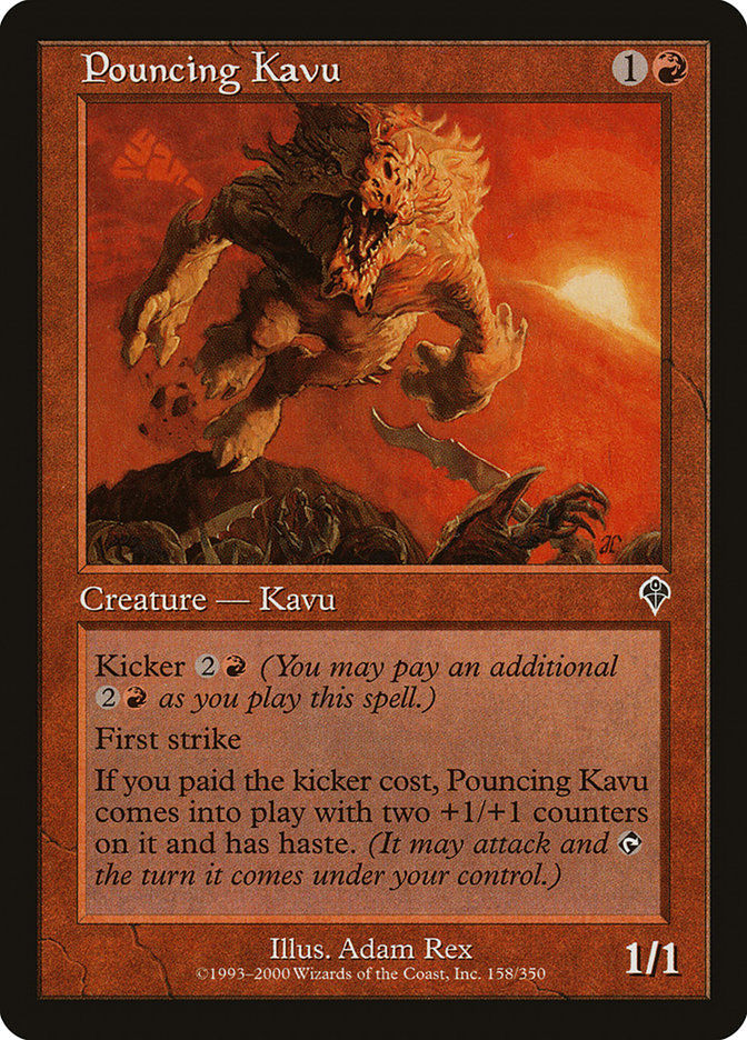 Pouncing Kavu (INV) (158)