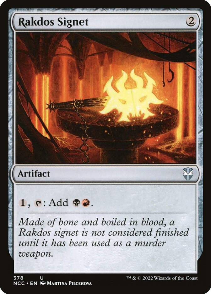 Rakdos Signet (NCC) (378)