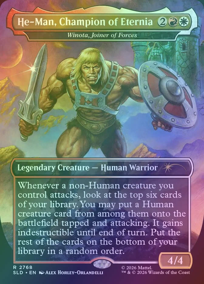Winota, Joiner of Forces (SLD) (2768) / Borderless / Foil
