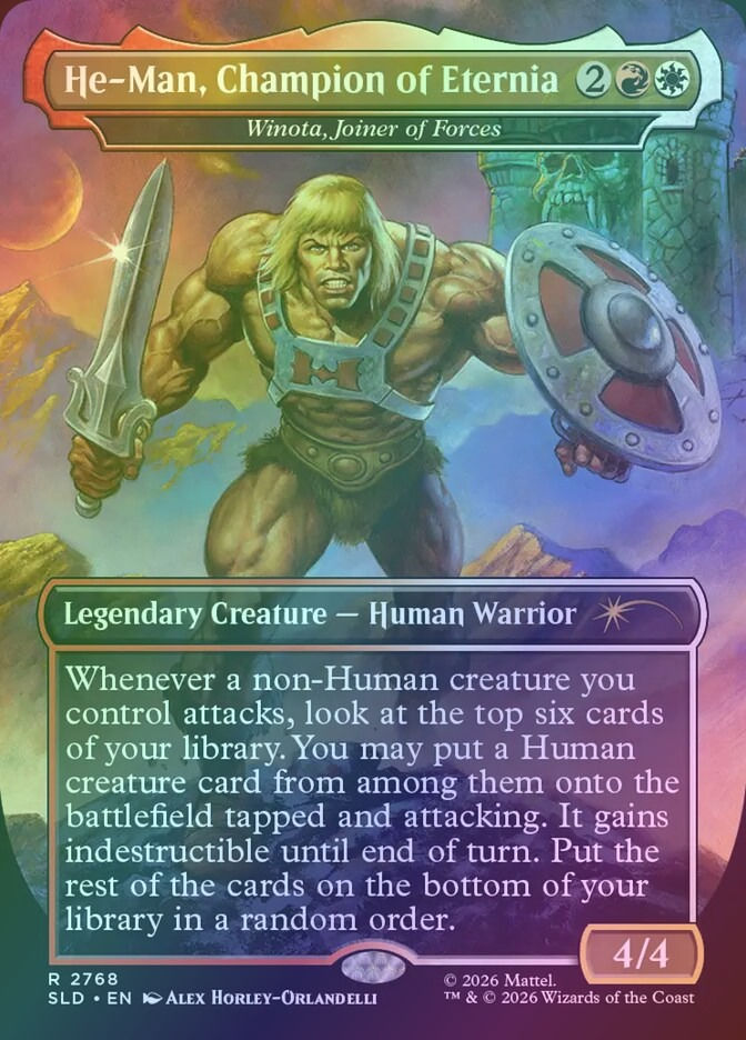 Winota, Joiner of Forces (SLD) (2768) / Borderless / Foil