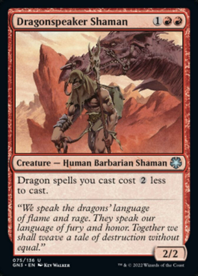 Dragonspeaker Shaman (GN3)