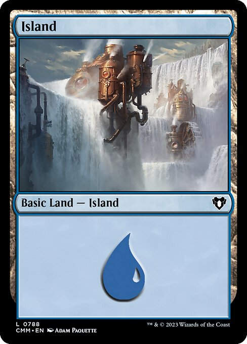 Island (cmm) (cmm_788) (Commander Deck)