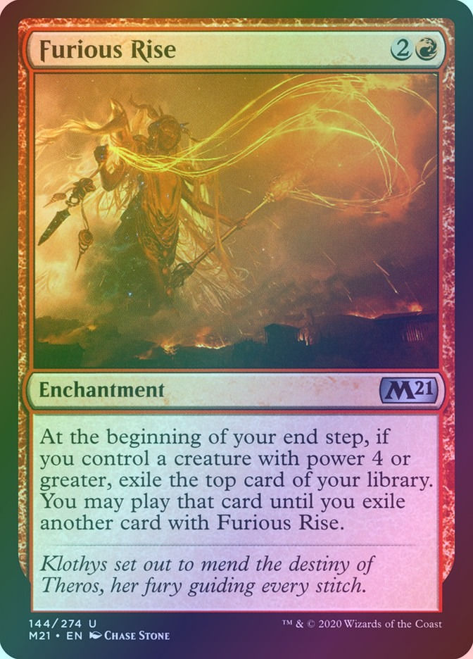 Furious Rise (M21) (144) / Foil