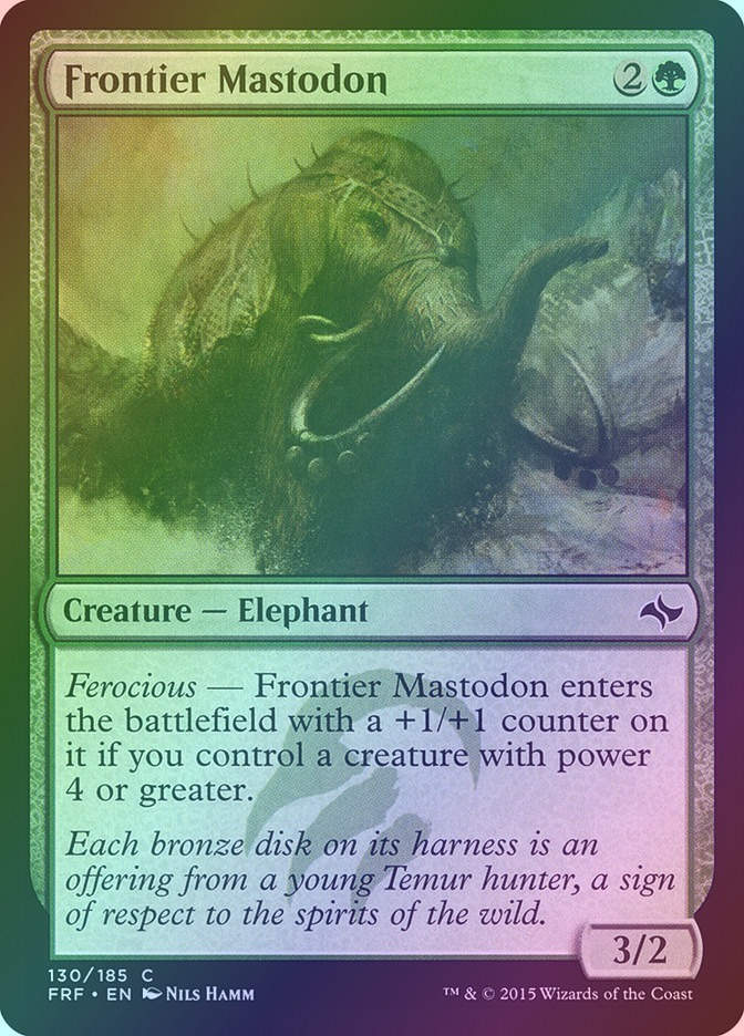 Frontier Mastodon (FRF) (130) / Foil