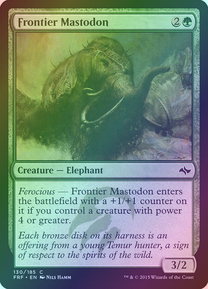 Frontier Mastodon (FRF) (130) / Foil