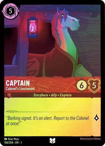 Captain - Colonel's Lieutenant (LOR_TFC) / Foil
