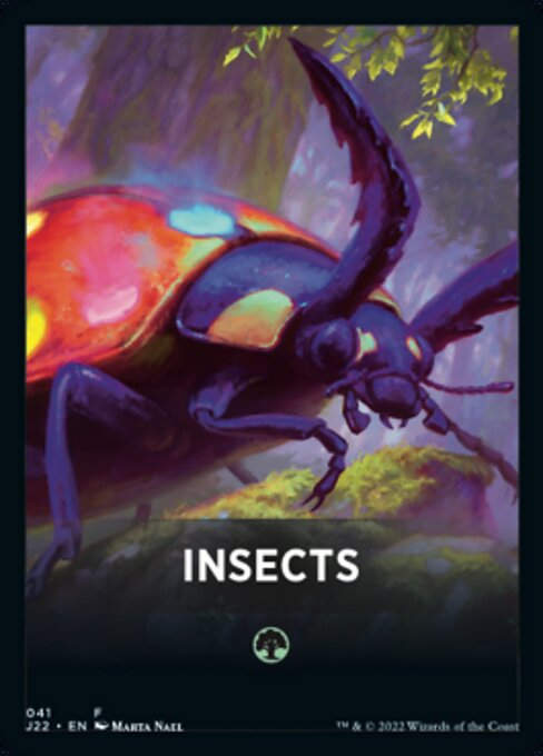 Insects (fj22) / Front Cards Token