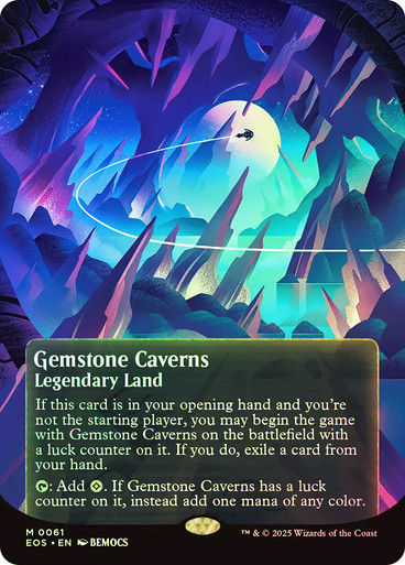 Gemstone Caverns (EOS) (61) / Borderless / Foil