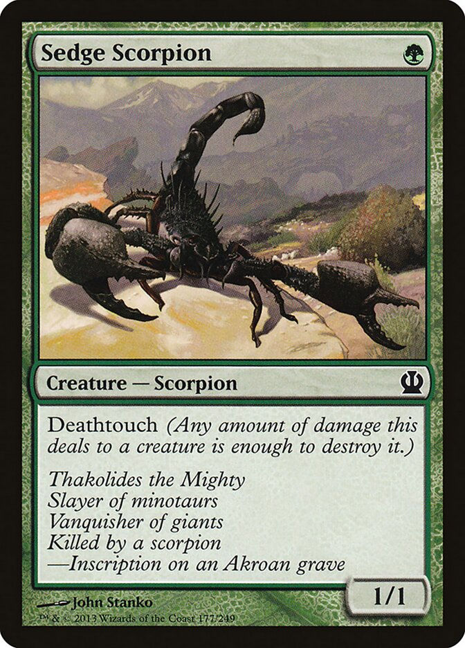Sedge Scorpion (THS) (177)