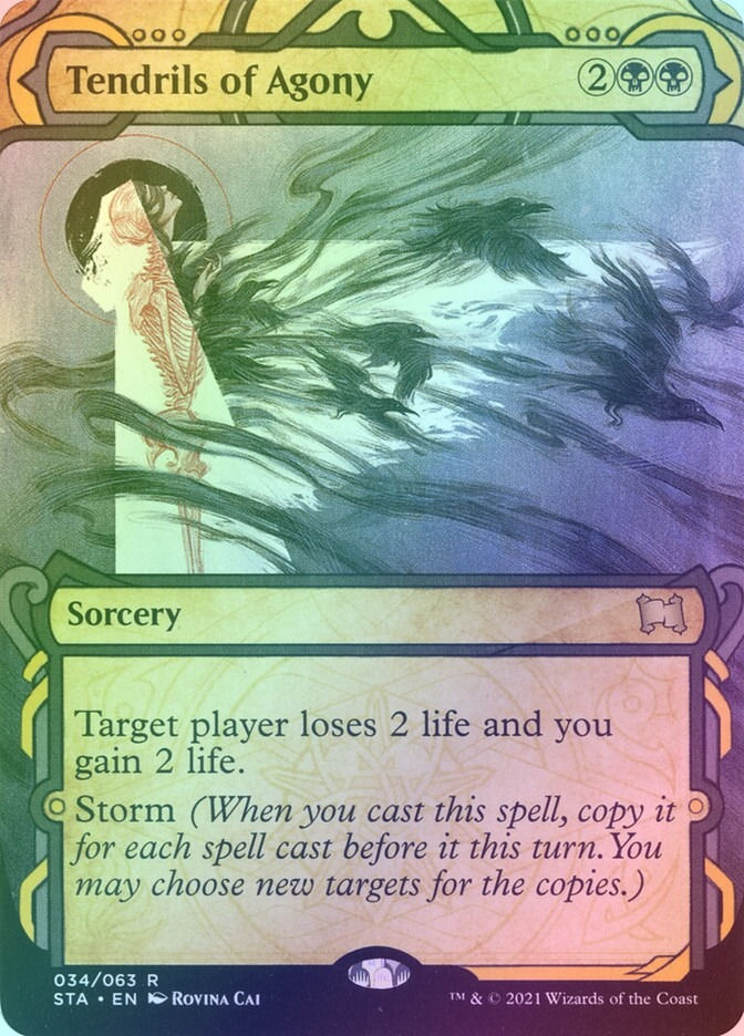 Tendrils of Agony (STA) (34) / Borderless / Showcase / Foil